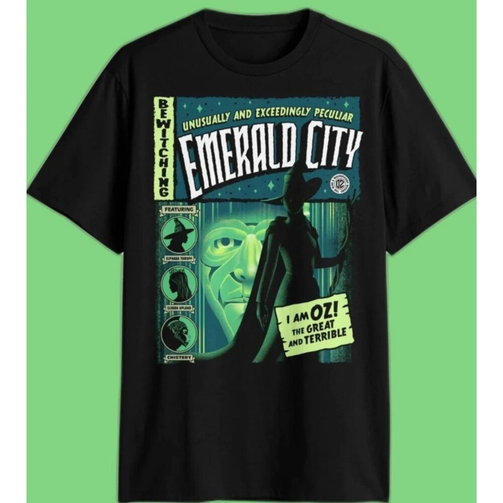 WICKED Short Sleeve Graphic T-Shirt MEN'S SIZE S 28-30 Black NEW